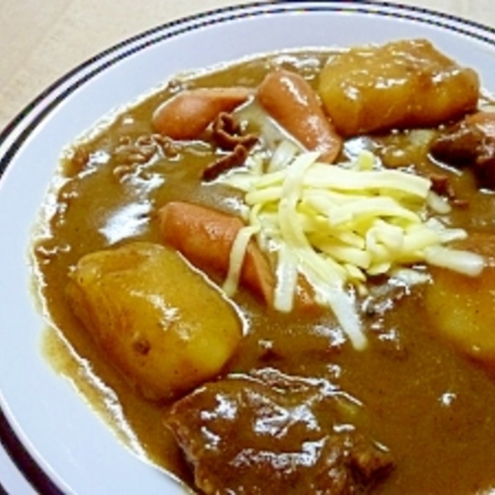 残りカレーをリメイク、カレーシチュー